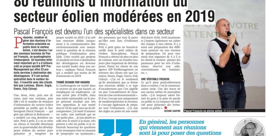 0001-2-1 Nombre de RIP record encadrées par AFP Pro Management en 2019